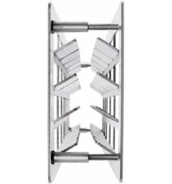 HOJU Türlüftung 500 X 100 Mm, Edelstahl 6 HOJU Türlüftung 500 X 100 Mm, Edelstahl -Abus Lock Geschaft stegblech 181618 czm