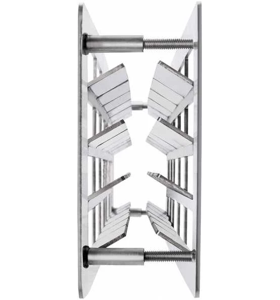 HOJU Türlüftung 500 X 100 Mm, Edelstahl 4 HOJU Türlüftung 500 X 100 Mm, Edelstahl – Bild 2