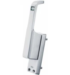 FUHR Türtreibr.980 DIN Li.silber Elox.LM 23mm Rundstange 10mm