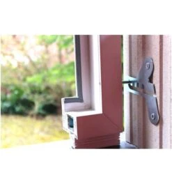 CELO Fenstersicherungslasche ProtectFIX 117, Metall -Abus Lock Geschaft tuer fenstersicherung 906346 czm