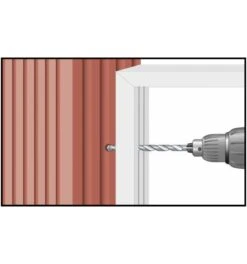 CELO Fenstersicherungslasche ProtectFIX 117, Metall -Abus Lock Geschaft tuer fenstersicherung 906834 czm