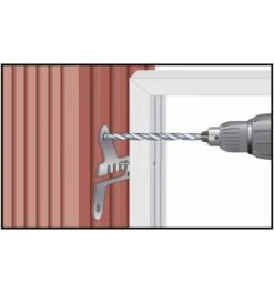 CELO Fenstersicherung ProtectFIX, PFIX 117, Set, FBS-Z152 & MFR 10-80 -Abus Lock Geschaft tuer fenstersicherung 906838 czm 1