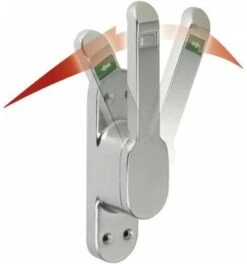 DENI Türtreibriegel Rs/ls Silber Elo X . Vario Verinkt