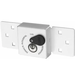 ABUS Überfalle Diskus Integral 141/200 Weiß + 26/70 Vs. -Abus Lock Geschaft ueberfalle drahtueberfalle 1585309 czm