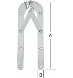 Vormann Leiterband Gebogen, Festst. 250 X 21vz