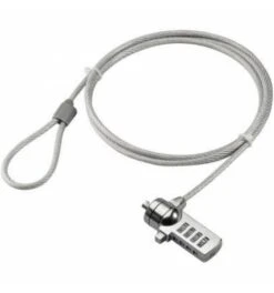 Goobay Notebookschloss 93038 Zahlencode 4stellig Stahl