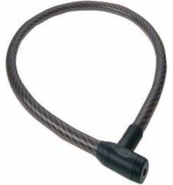 Burg Wächter Burg-Wächter AV-Stahlkabelschloss, 1.200 Mm 570 120, Schwarz