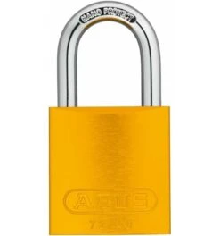 ABUS Vorhangschloss Aluminium 72/40 Gelb TT03145