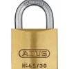 ABUS Vorhangschloss Messing 45/30 Triples B/SB -Abus Lock Geschaft weitere 1584415 czm 2