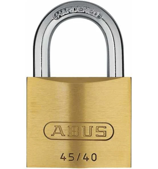 ABUS Vorhangschloss Messing 45/40 Triples B/SB 3 ABUS Vorhangschloss Messing 45/40 Triples B/SB