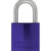 ABUS Vorhangschloss Aluminium 72LL/40 Lila Vs. Lock-Tag -Abus Lock Geschaft weitere 1584575 czm