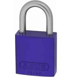 ABUS Vorhangschloss Aluminium 72LL/40 Lila Vs. Lock-Tag -Abus Lock Geschaft weitere 1584576 czm