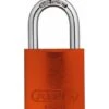 ABUS Vorhangschloss Aluminium 72/40 Orange Gl.