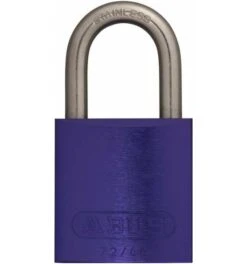 ABUS Vorhangschloss Aluminium 72IB/40 Lila Vs.