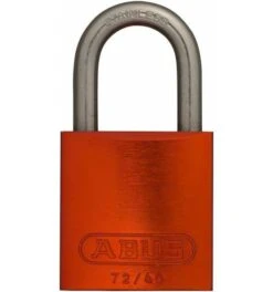 ABUS Vorhangschloss Aluminium 72IB/40 Orange Vs.