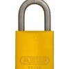ABUS Vorhangschloss Aluminium 72IB/40 Gelb Gl. -Abus Lock Geschaft weitere 1585224 czm 1