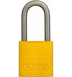 ABUS Vorhangschloss Aluminium 72IB/40HB40 Gelb Vs.
