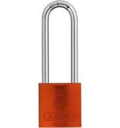 ABUS Vorhangschloss Aluminium 72/40HB40 Orange Gl.