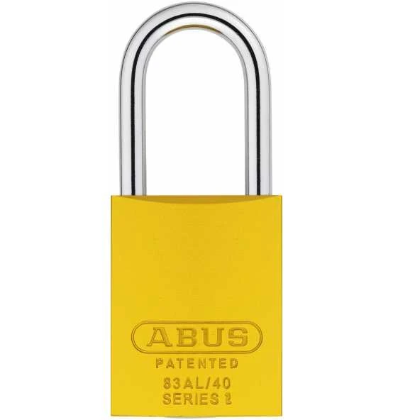ABUS Vorhangschloss Service 83AL/40 Gelb Vs. 4 ABUS Vorhangschloss Service 83AL/40 Gelb Vs. – Bild 2