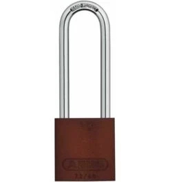 ABUS Vorhangschloss Aluminium 72/40HB40 Braun Code Gl. Lt. Muster