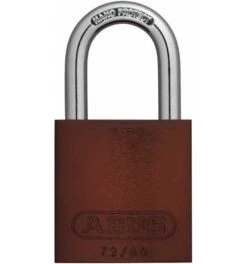 ABUS Vorhangschloss Aluminium 72/40 Color B/SB -Abus Lock Geschaft weitere 1585603 czm