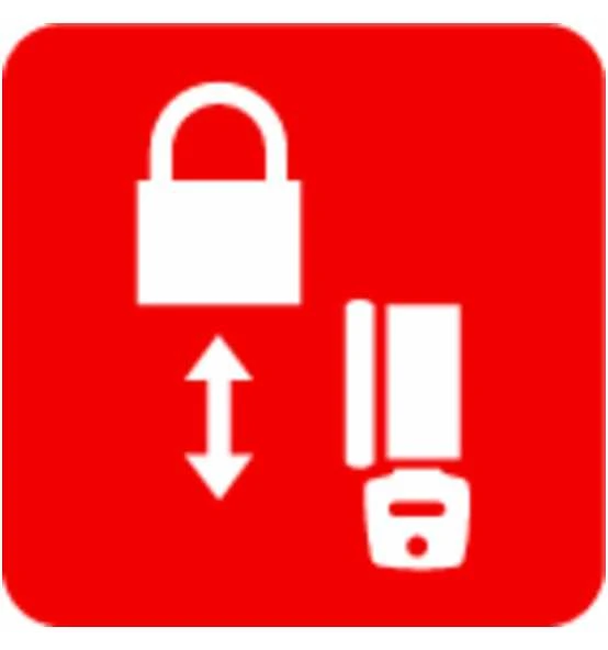 ABUS Vorhangschloss Aluminium 72/40 Orange Code Gl. Lt. Muster 7 ABUS Vorhangschloss Aluminium 72/40 Orange Code Gl. Lt. Muster – Bild 5