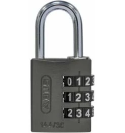 ABUS Zahlenschloss 144/30 Color Metal B/DFNLI -Abus Lock Geschaft zahlenschloesser 1585811 czm
