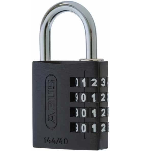 ABUS Zahlenschloss 144/40 Schwarz Lock-Tag 3 ABUS Zahlenschloss 144/40 Schwarz Lock-Tag