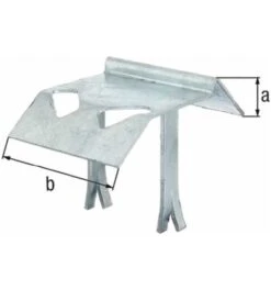 GAH Alberts Auflaufstütze Typ 321 STA TZN Angeschw.Mauerkrallen 125mm