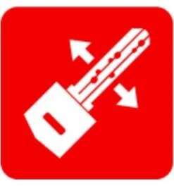 ABUS Tür-Zusatzschloss 7025 S VdS Gl. -Abus Lock Geschaft zusatzschloss 1586199 czm 28